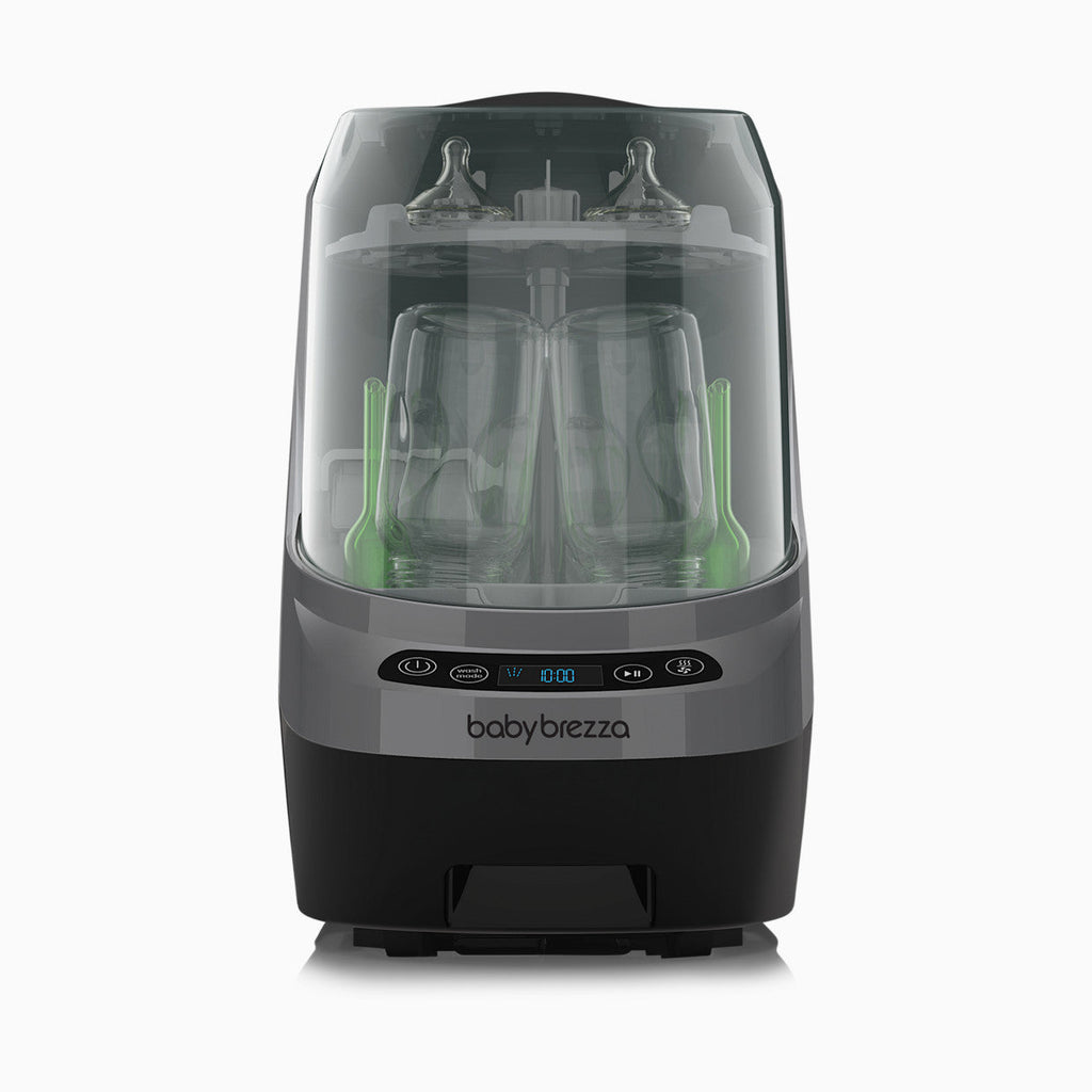 Baby Brezza Bottle Washer Pro - Automatic Cleaning Sterilizing And Drying With 20 High Pressure Jets