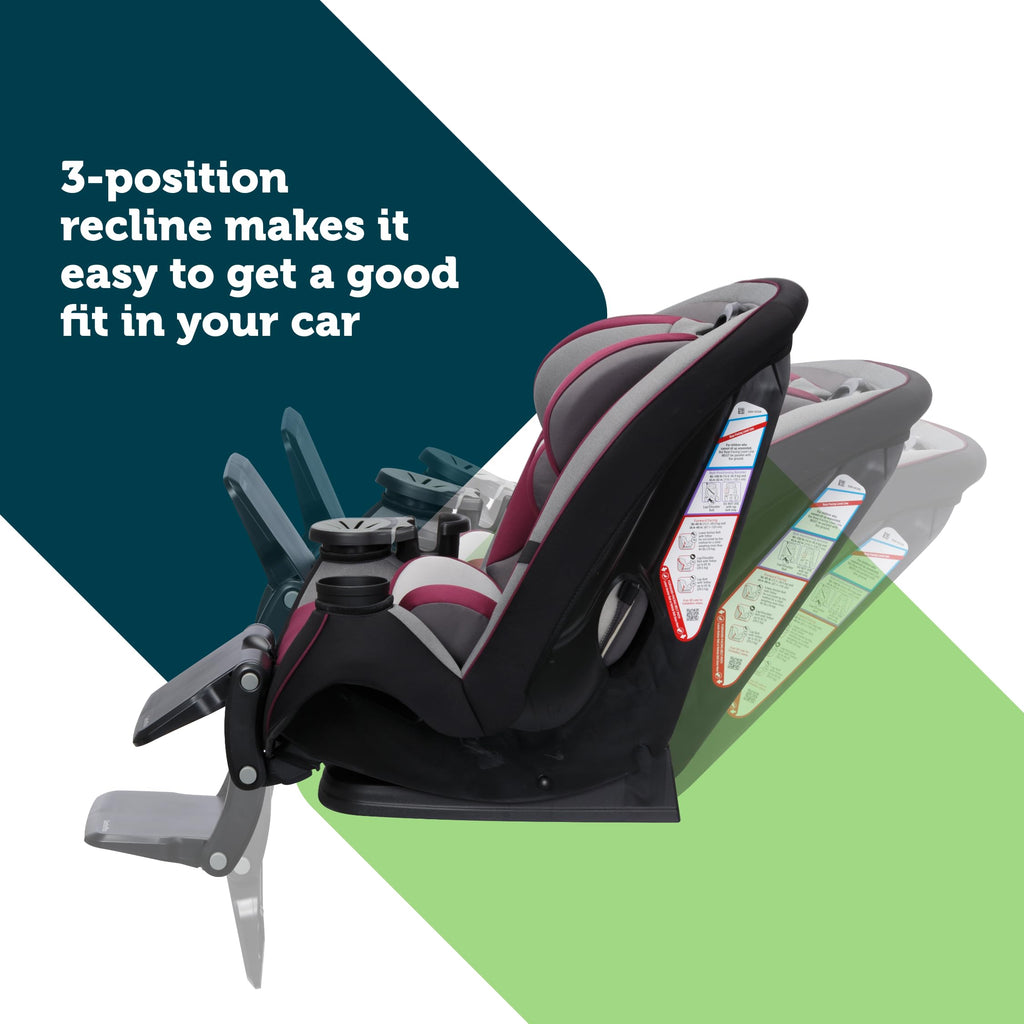 Safety 1st Grow and Go Slim Convertible Car Seat Rear Facing