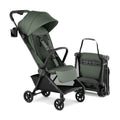Mompush Nexis Carbon travel stroller by My Store, lightweight 11.5 lbs, compact, auto-fold, full recline, suitable from birth to 50 lbs.