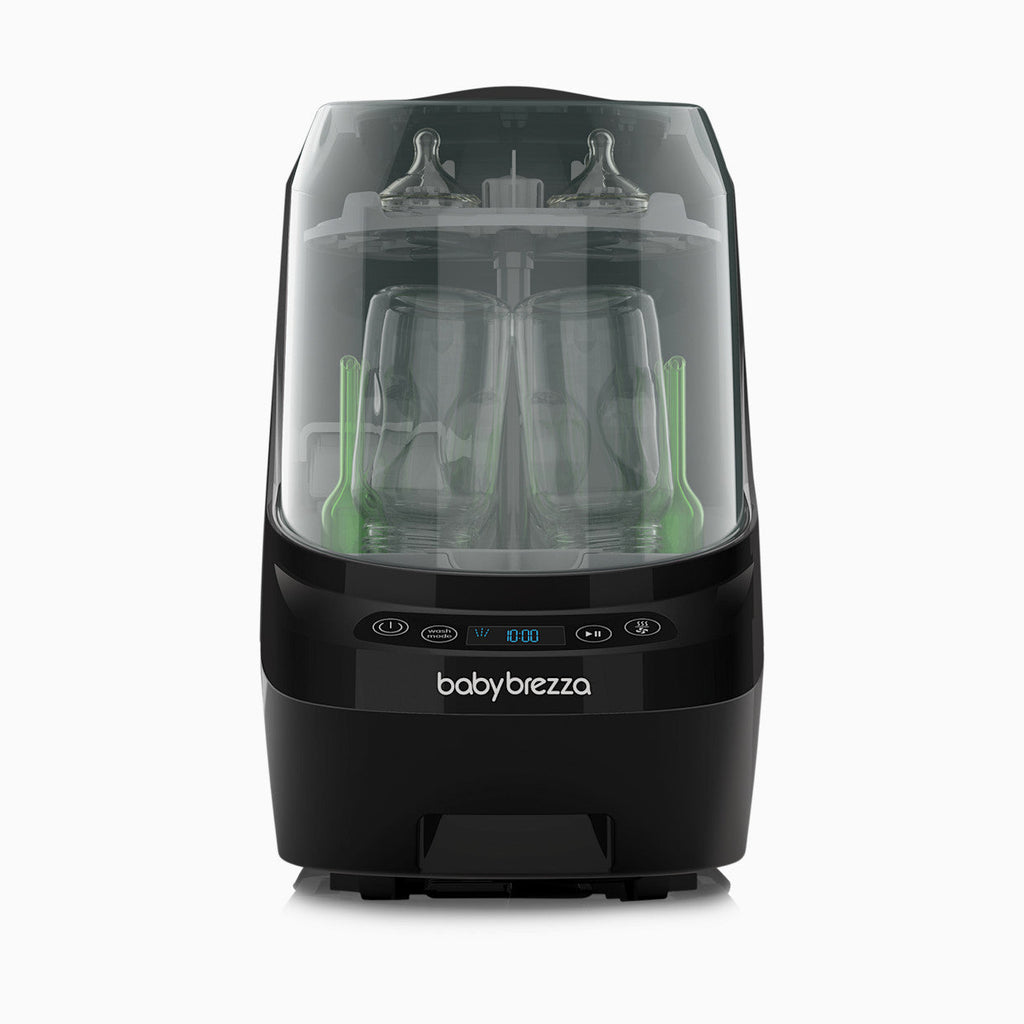 Baby Brezza Bottle Washer Pro - Automatic Cleaning Sterilizing And Drying With 20 High Pressure Jets