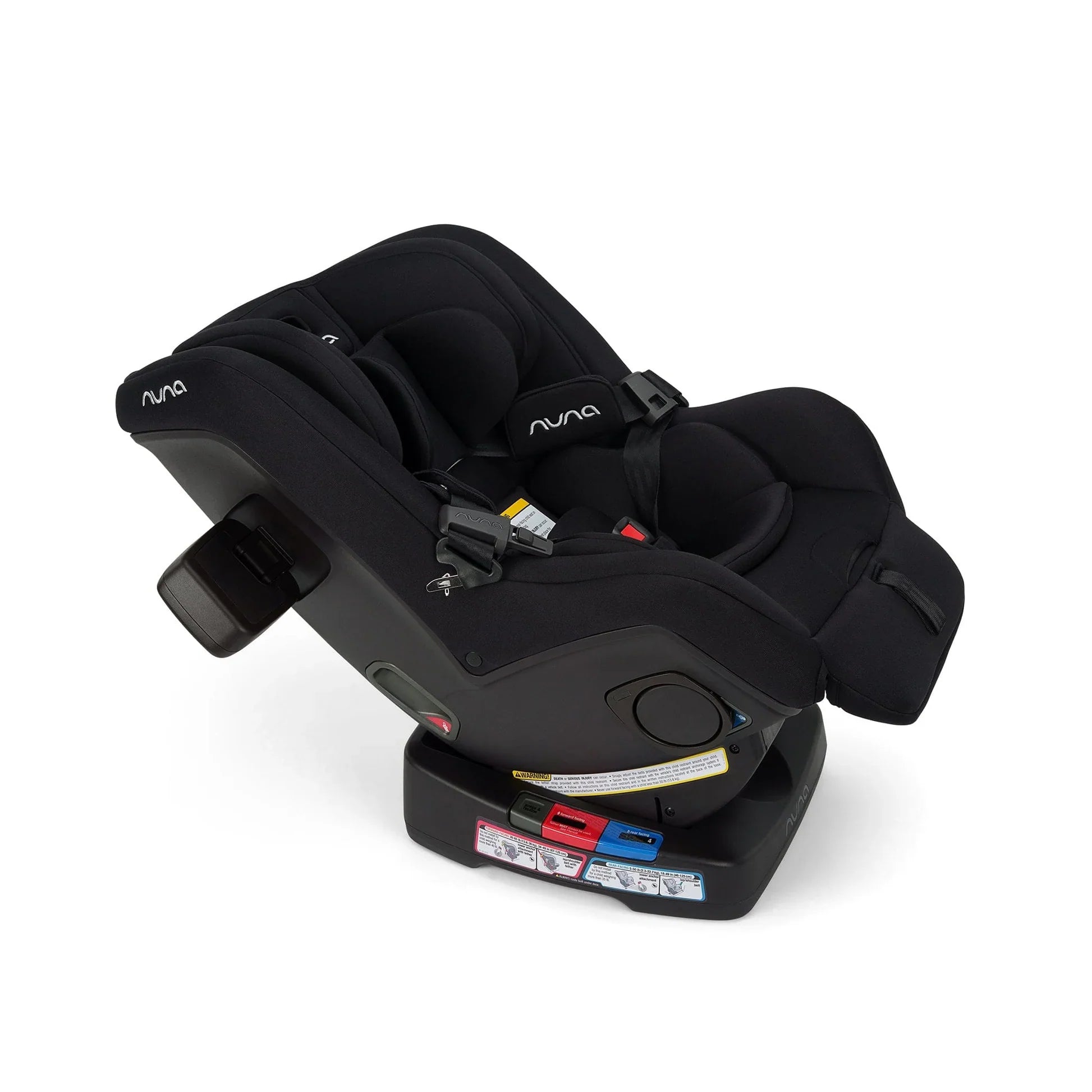 Nuna RAVA Next Convertible Car Seat - Smooth Parent-Friendly Comfort for Every Mile