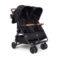Zoe Twinᵛ² Double Stroller - Black